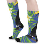 Tropical Keel-Billed Toucan Print Long Socks