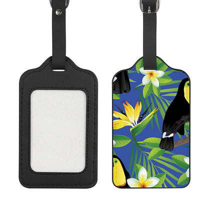 Tropical Keel-Billed Toucan Print Luggage Tag