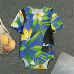 Tropical Keel-Billed Toucan Print Men's Bodysuit