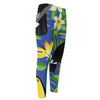 Tropical Keel-Billed Toucan Print Men's Compression Pants