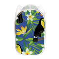Tropical Keel-Billed Toucan Print Mesh Laundry Hamper