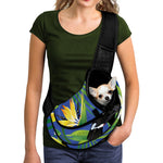 Tropical Keel-Billed Toucan Print Pet Sling Carrier
