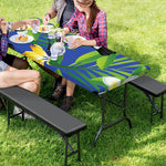 Tropical Keel-Billed Toucan Print Picnic Table Cover