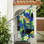 Tropical Keel-Billed Toucan Print Polyester Flag