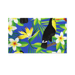 Tropical Keel-Billed Toucan Print Polyester Flag
