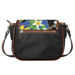 Tropical Keel-Billed Toucan Print Saddle Bag