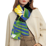 Tropical Keel-Billed Toucan Print Scarf