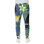 Tropical Keel-Billed Toucan Print Scuba Joggers