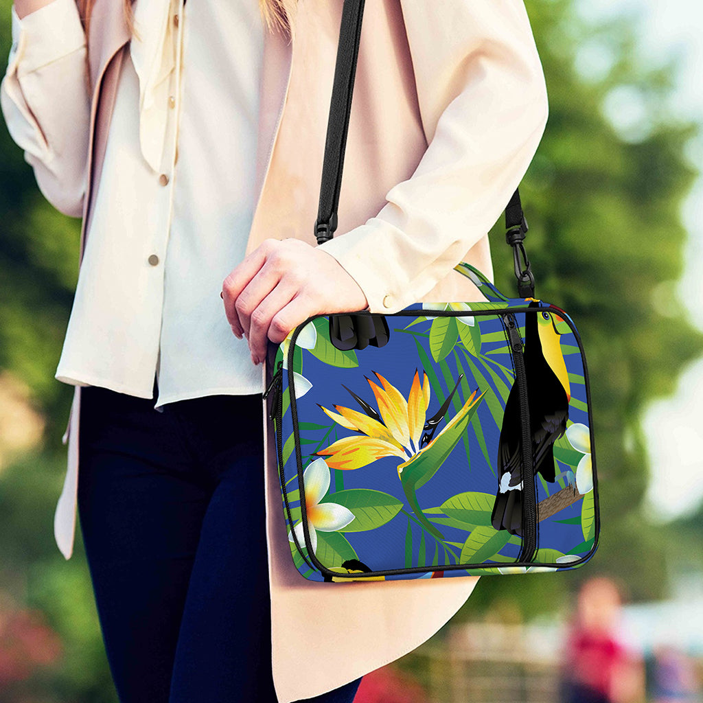 Tropical Keel-Billed Toucan Print Shoulder Strap Bible Bag
