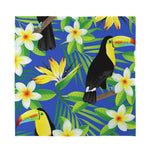 Tropical Keel-Billed Toucan Print Silk Bandana