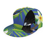 Tropical Keel-Billed Toucan Print Snapback Cap