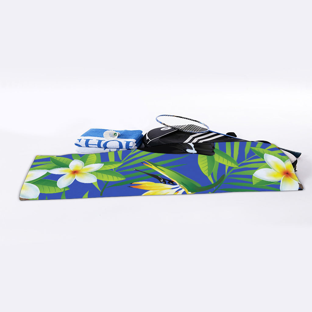 Tropical Keel-Billed Toucan Print Sports Towel