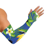 Tropical Keel-Billed Toucan Print Sun Protection Arm Sleeves