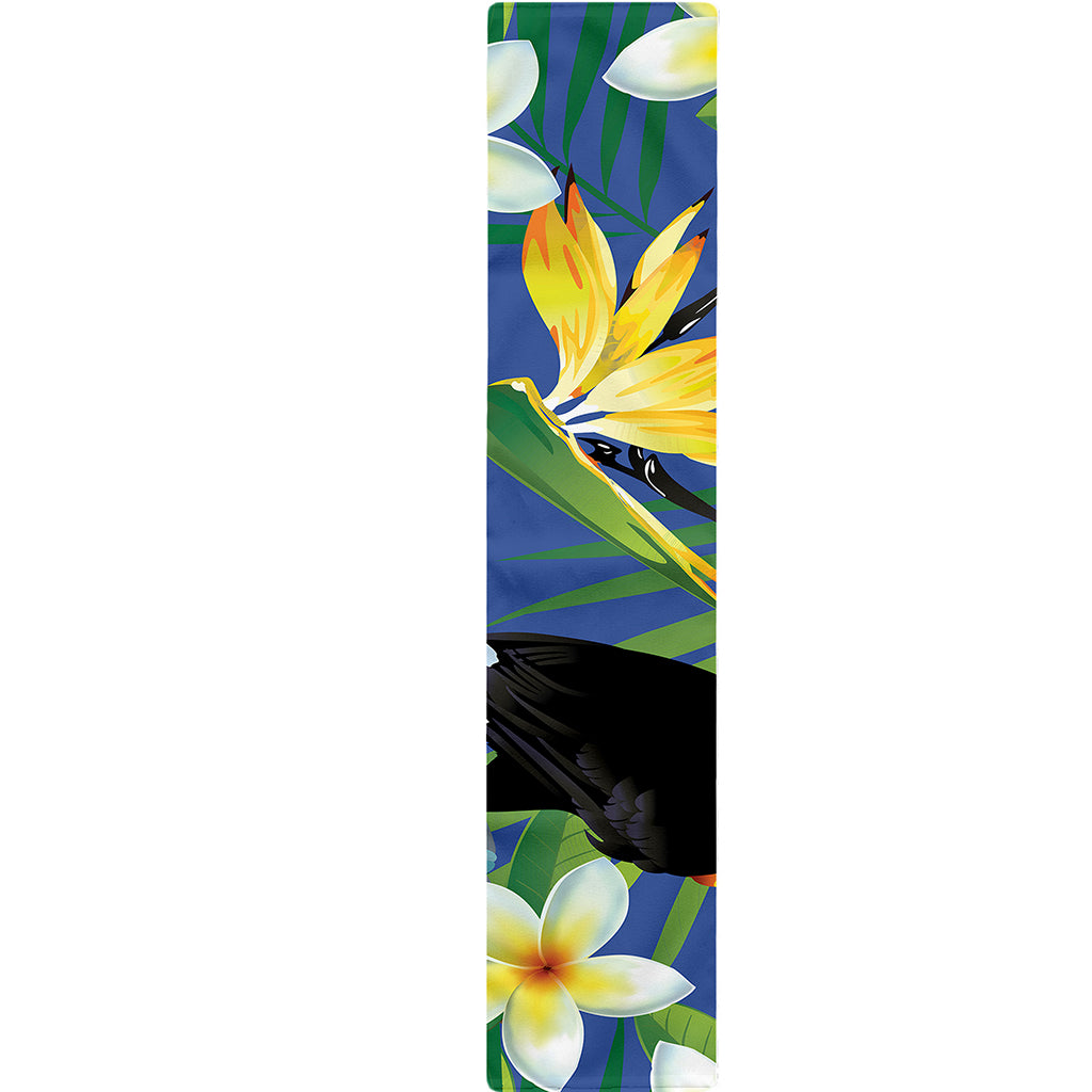 Tropical Keel-Billed Toucan Print Table Runner