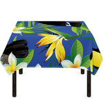 Tropical Keel-Billed Toucan Print Tablecloth