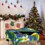 Tropical Keel-Billed Toucan Print Tablecloth