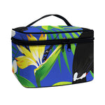 Tropical Keel-Billed Toucan Print Travel Makeup Bag