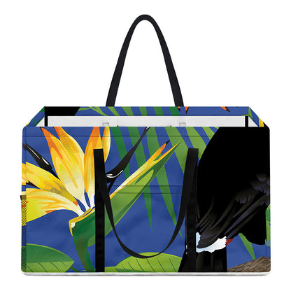 Tropical Keel-Billed Toucan Print Utility Tote Bag