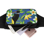 Tropical Keel-Billed Toucan Print Waist Bag