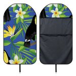 Tropical Keel-Billed Toucan Print Waterproof Car Seat Cover