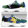 Tropical Keel-Billed Toucan Print White Chunky Shoes