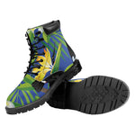 Tropical Keel-Billed Toucan Print Work Boots