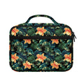 Tropical Leaf And Hawaiian Flower Print Briefcase Bible Bag
