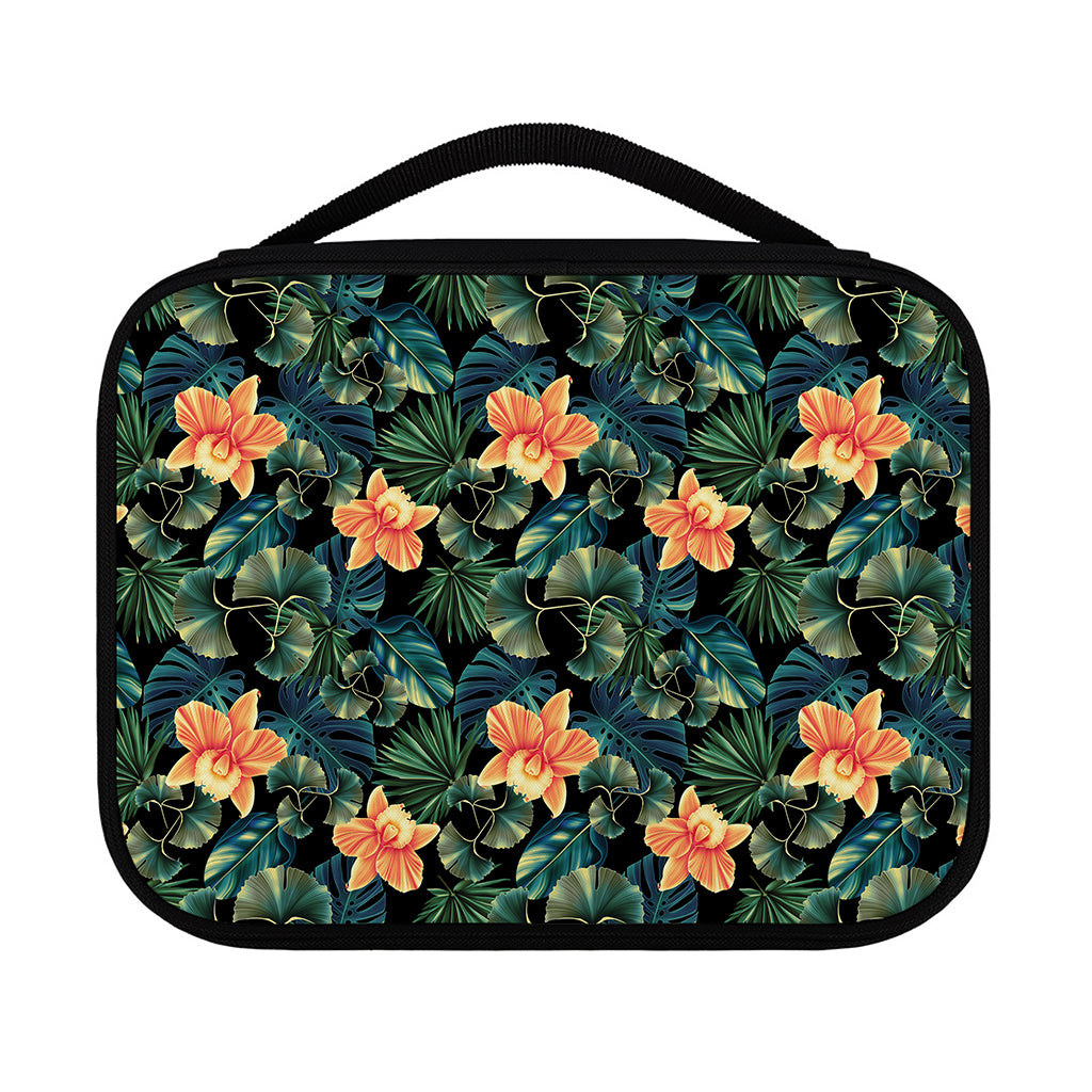 Tropical Leaf And Hawaiian Flower Print Classic Bible Case
