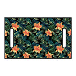 Tropical Leaf And Hawaiian Flower Print Golf Cart Seat Cover