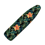 Tropical Leaf And Hawaiian Flower Print Ironing Board Cover