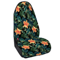 Tropical Leaf And Hawaiian Flower Print Waterproof Car Seat Cover