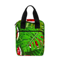 Tropical Leaf Watermelon Pattern Print Bible Tote Bag
