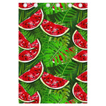 Tropical Leaf Watermelon Pattern Print Curtain