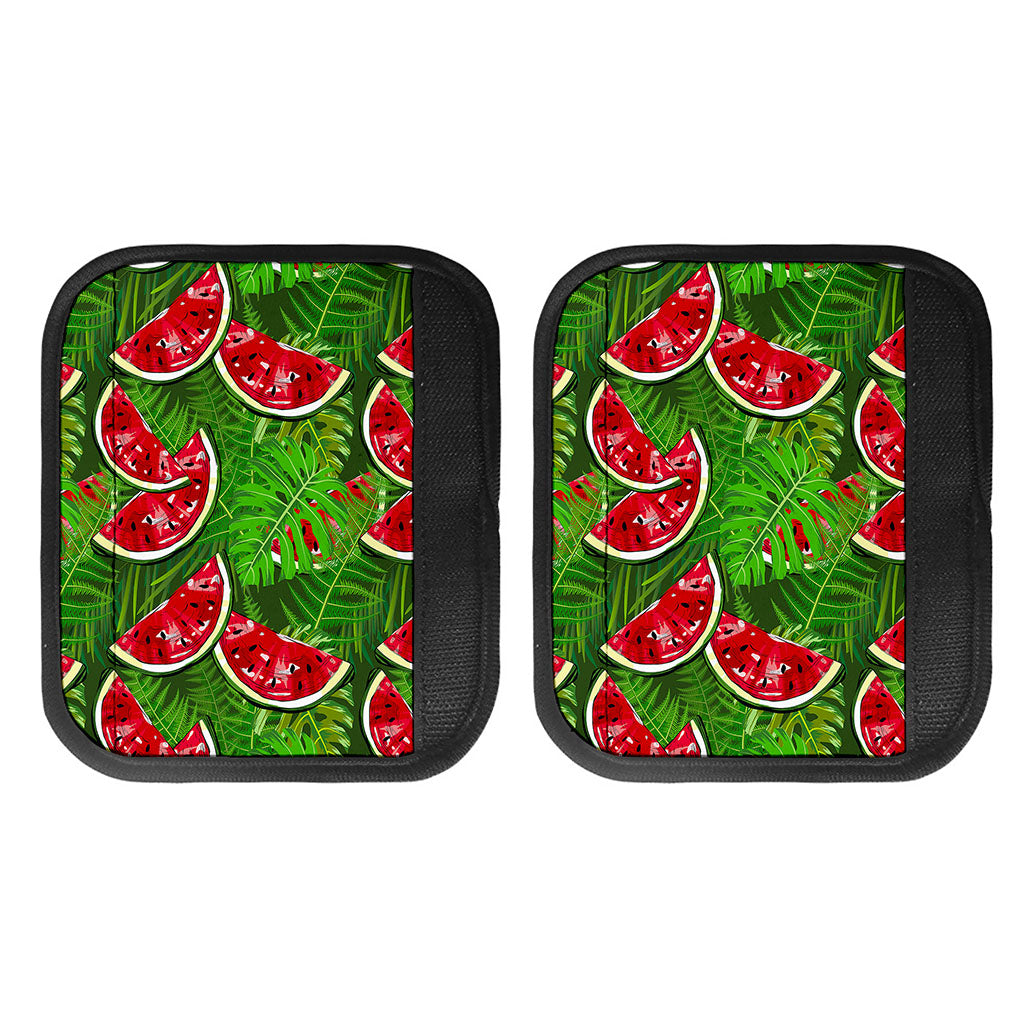 Tropical Leaf Watermelon Pattern Print Handle Covers