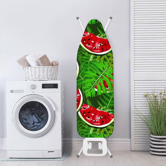 Tropical Leaf Watermelon Pattern Print Ironing Board Cover