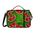 Tropical Leaf Watermelon Pattern Print Shoulder Strap Bible Bag