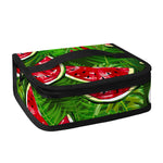 Tropical Leaf Watermelon Pattern Print Small Lunch Bag