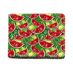Tropical Leaves Watermelon Pattern Print Bifold Wallet