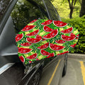 Tropical Leaves Watermelon Pattern Print Car Side Mirror Covers