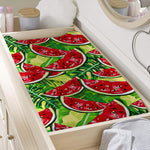 Tropical Leaves Watermelon Pattern Print Changing Pad Cover