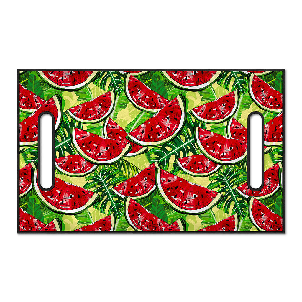 Tropical Leaves Watermelon Pattern Print Golf Cart Seat Cover