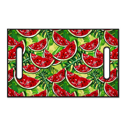 Tropical Leaves Watermelon Pattern Print Golf Cart Seat Cover