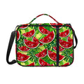 Tropical Leaves Watermelon Pattern Print Shoulder Strap Bible Bag