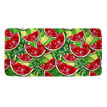 Tropical Leaves Watermelon Pattern Print Towel