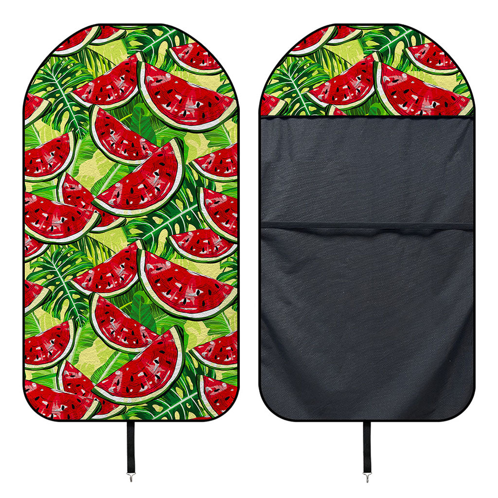 Tropical Leaves Watermelon Pattern Print Waterproof Car Seat Cover