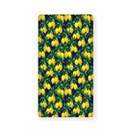 Tropical Lemon Pattern Print Baby Crib Sheet