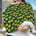 Tropical Lemon Pattern Print Baby Seat Cover