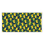 Tropical Lemon Pattern Print Beach Towel