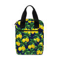 Tropical Lemon Pattern Print Bible Tote Bag