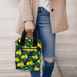 Tropical Lemon Pattern Print Bible Tote Bag